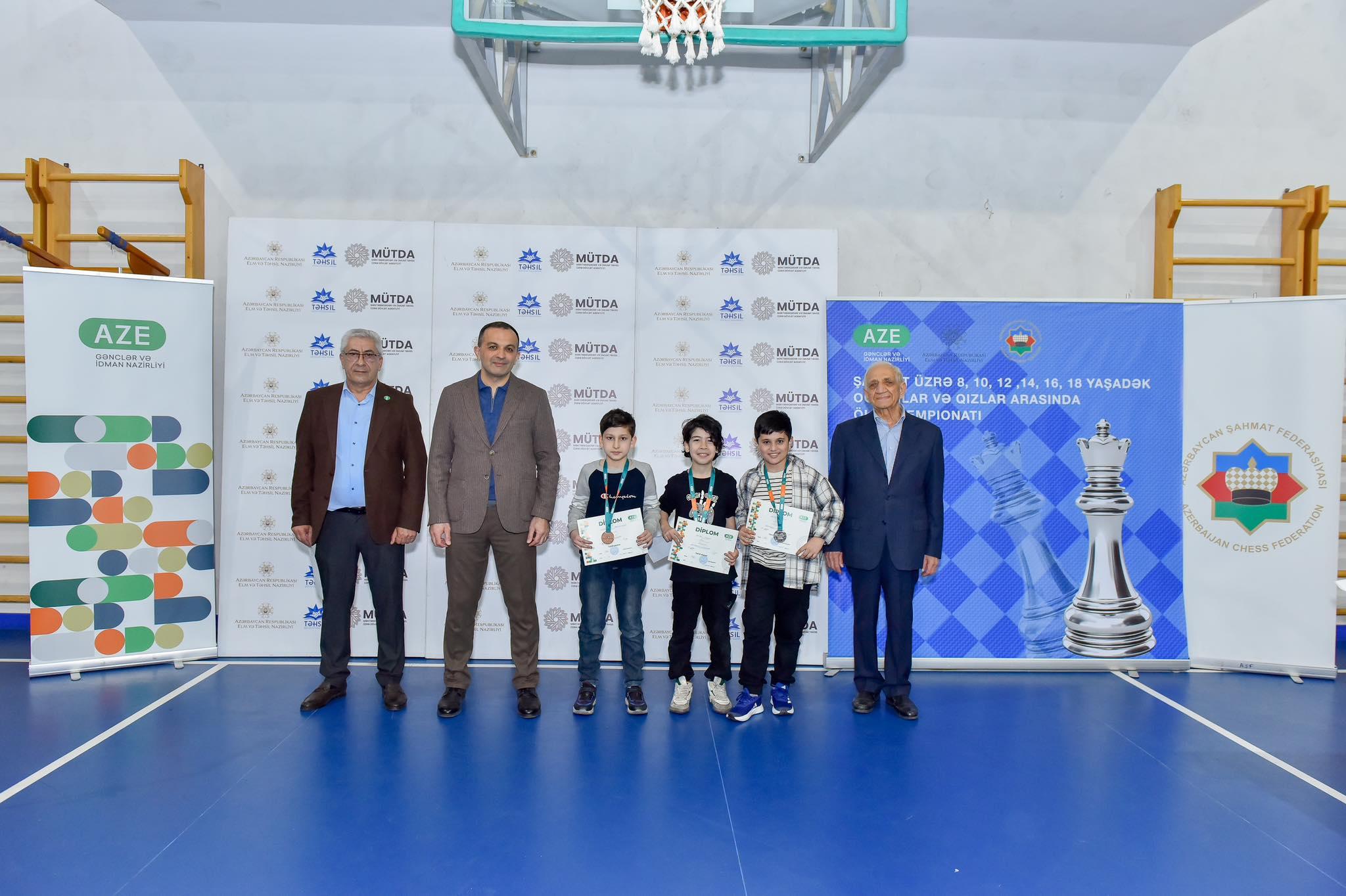 Azərbaycanın ən güclü şahmatçıları mükafatlandırıldı&nbsp;